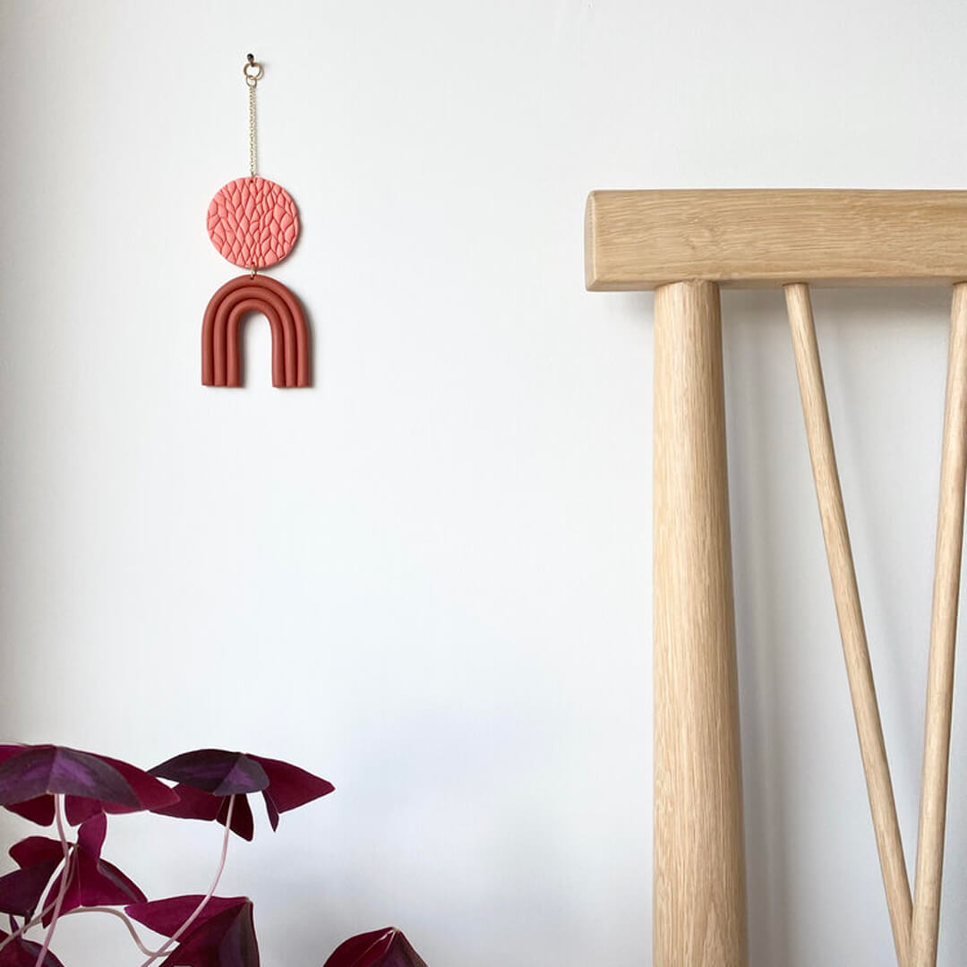 Mini Wall Hanging, Rust | Curious Makers