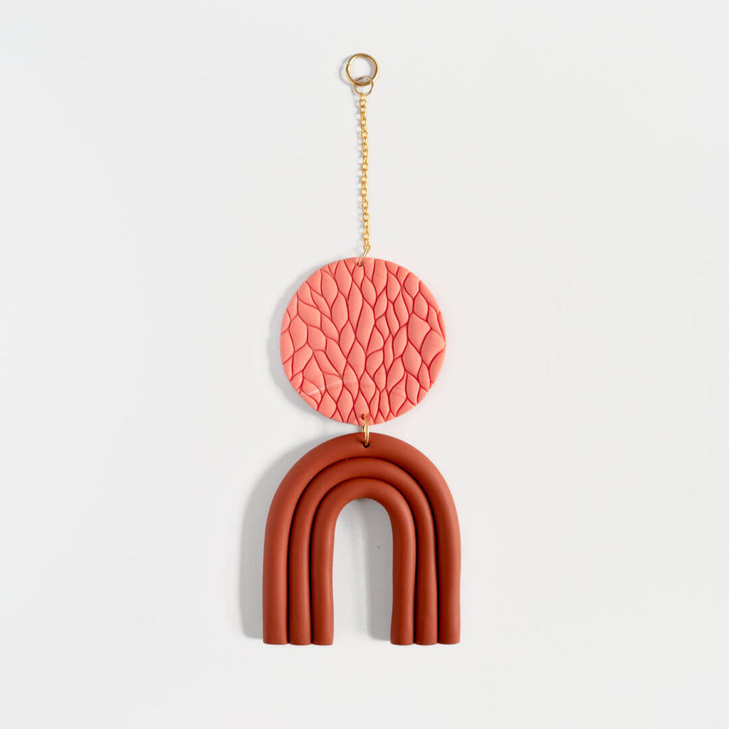 Mini Wall Hanging, Rust | Curious Makers