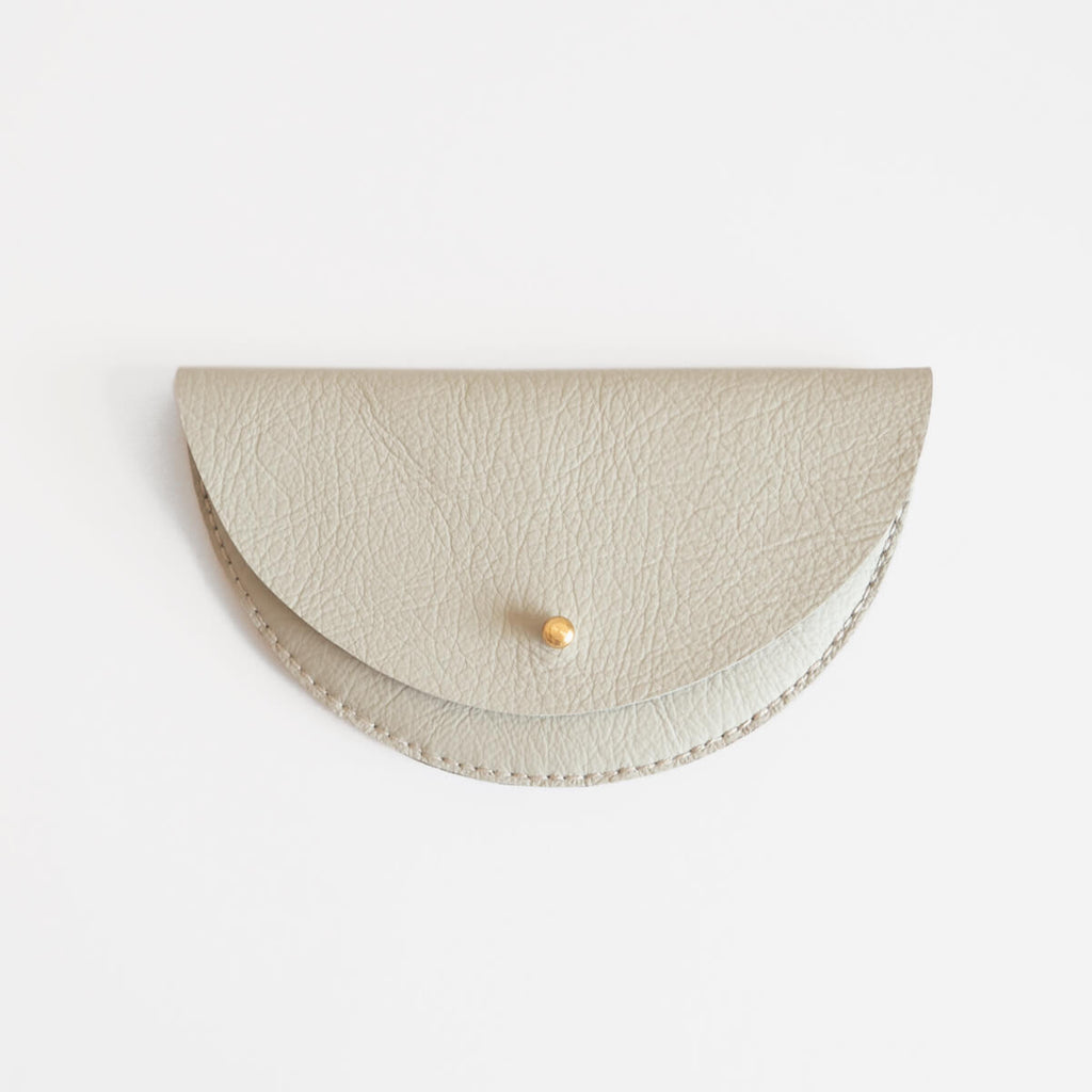 Colette Grande Coin Purse, Dove Grey | Curious Makers