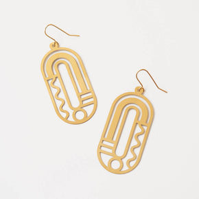 Mina Earrings | Large Statement Earrings | Curious Makers