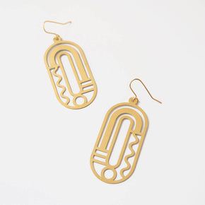 Mina Earrings | Large Statement Earrings | Curious Makers