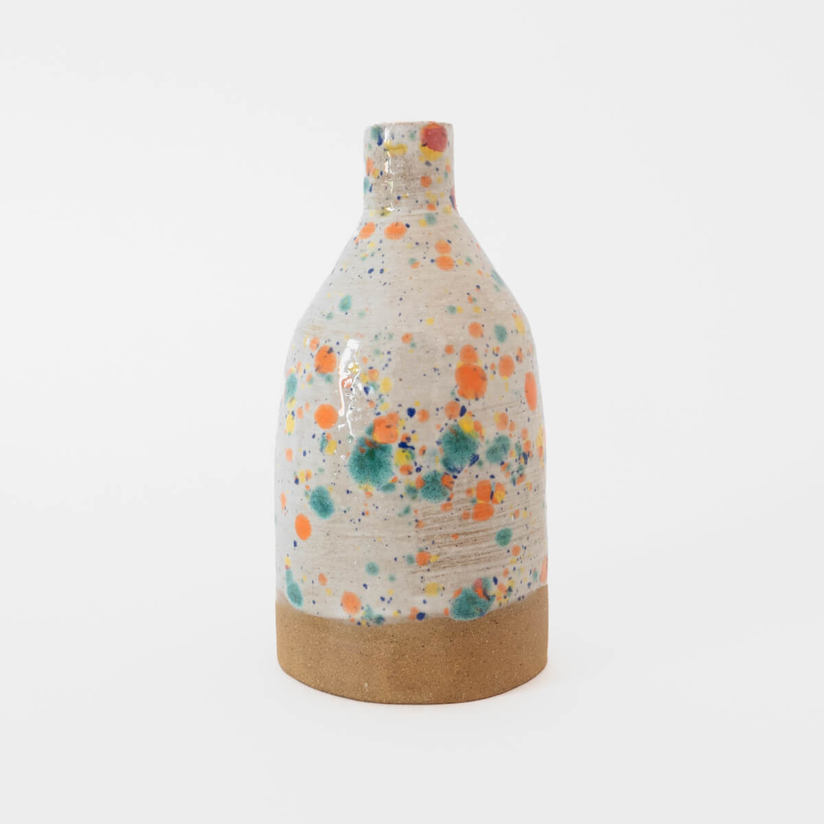 Speckle Ceramic Bud Vase, Tall