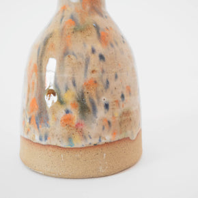 Mini Speckle Bud Vase, Brown