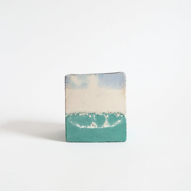 Small Square Planter, Sage and Lilac | Curious Makers