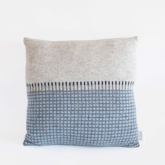 Little Minster Knitted Cushion | Curious Makers